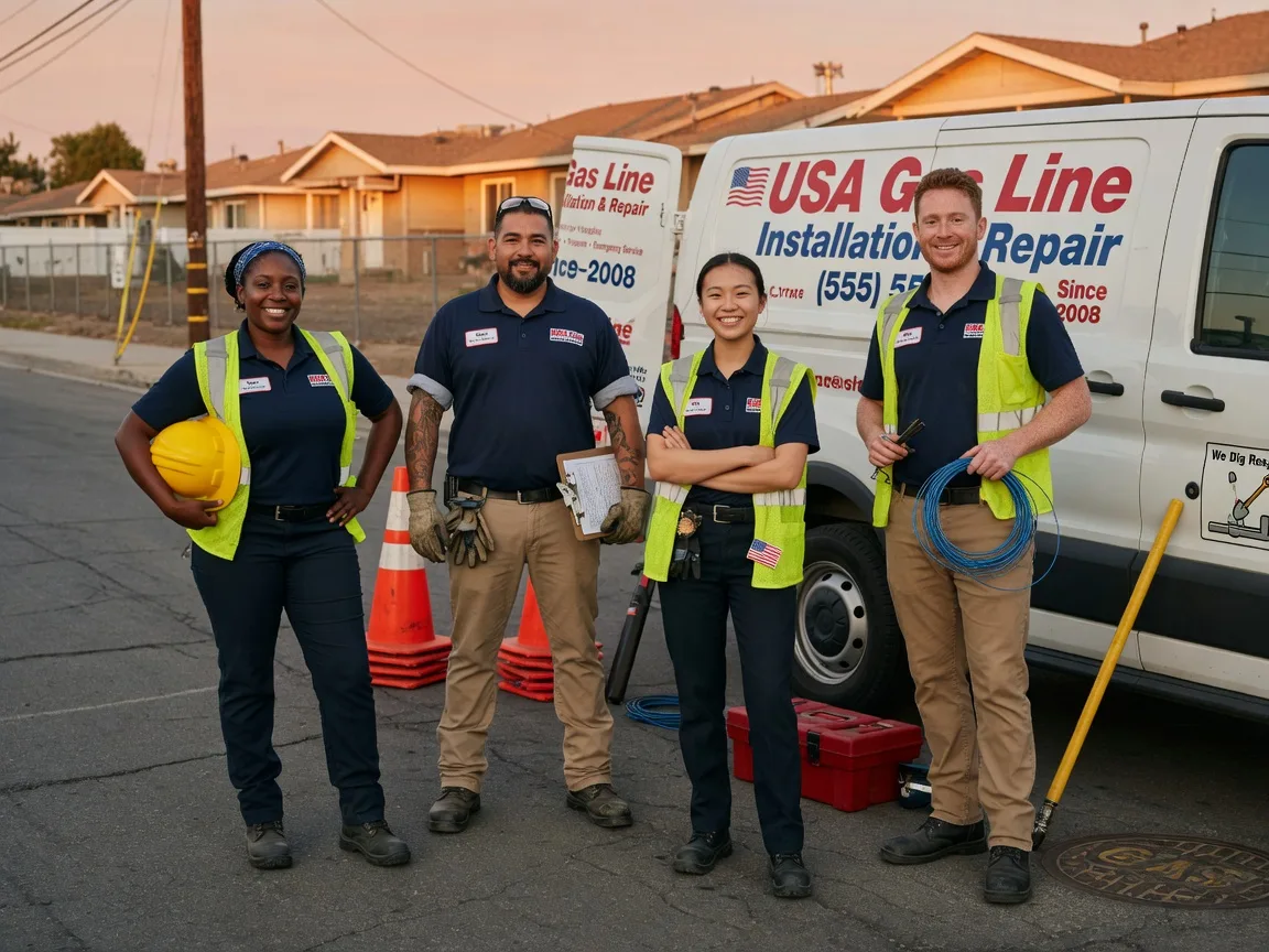 Gas Line Installation company in Bradenville, PA
